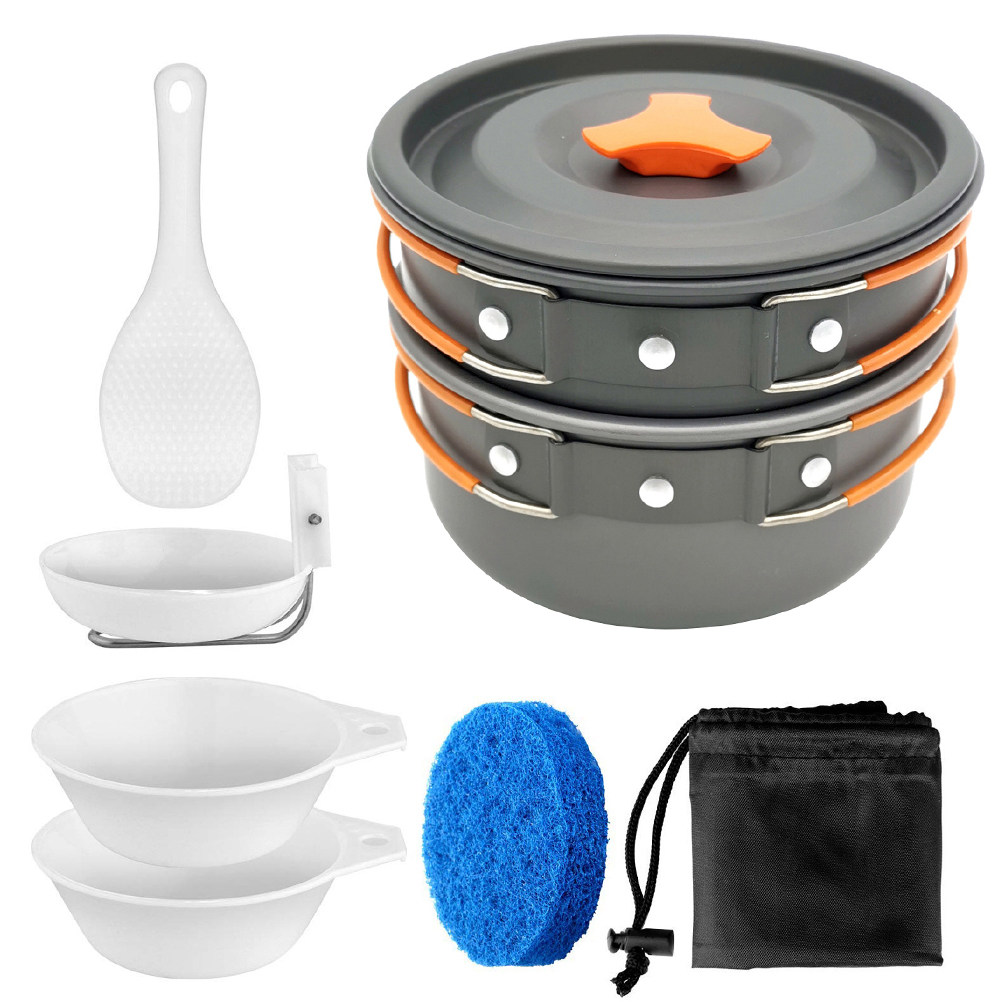 Camping Cooking Materials - Set da Cucina per Esterni Portatile