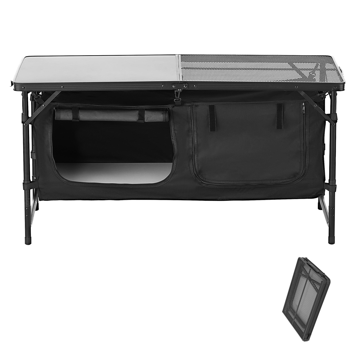 Camping Cooking Table Foldable - VEVOR Tavolo da Cucina da Campeggio,