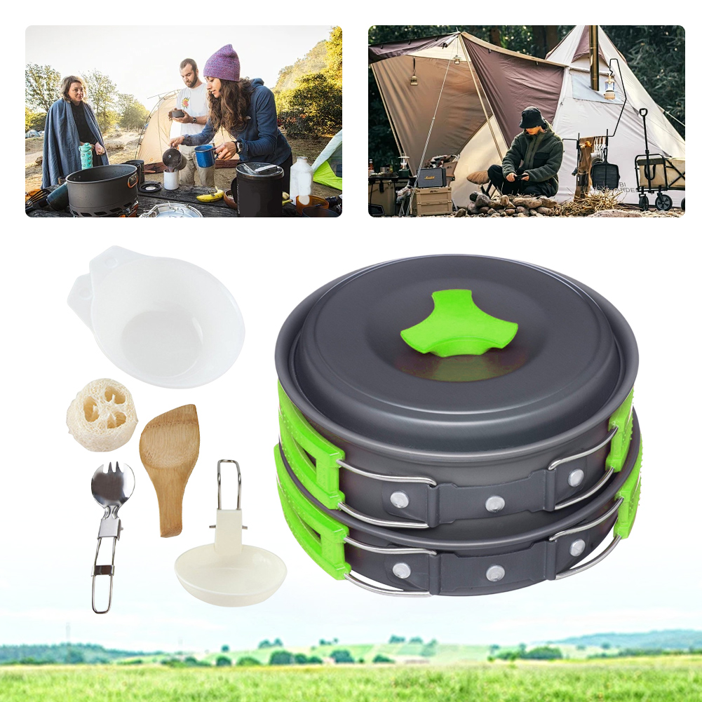 Camping Cooking Equipment Bag - Set da Cucina per Campeggio all'Aperto,