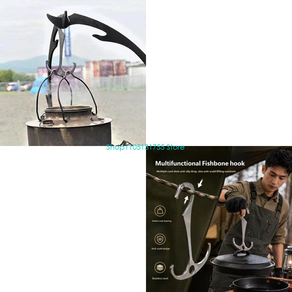 Camping Cooking Tent - K0EF Gancio portaoggetti per cottura Parte