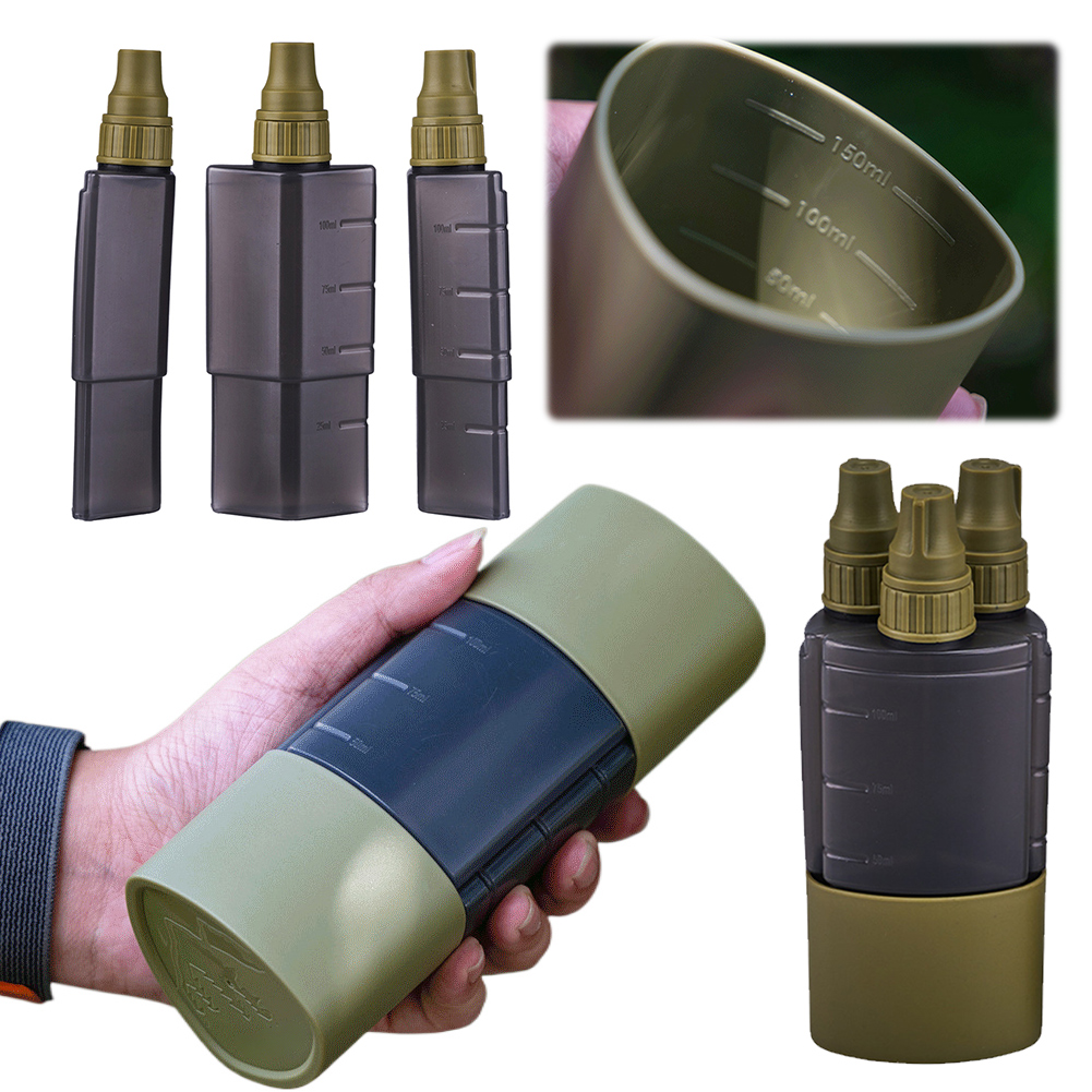 Camping Cooking Windscreen - 3 in 1 bottiglia per dispenser