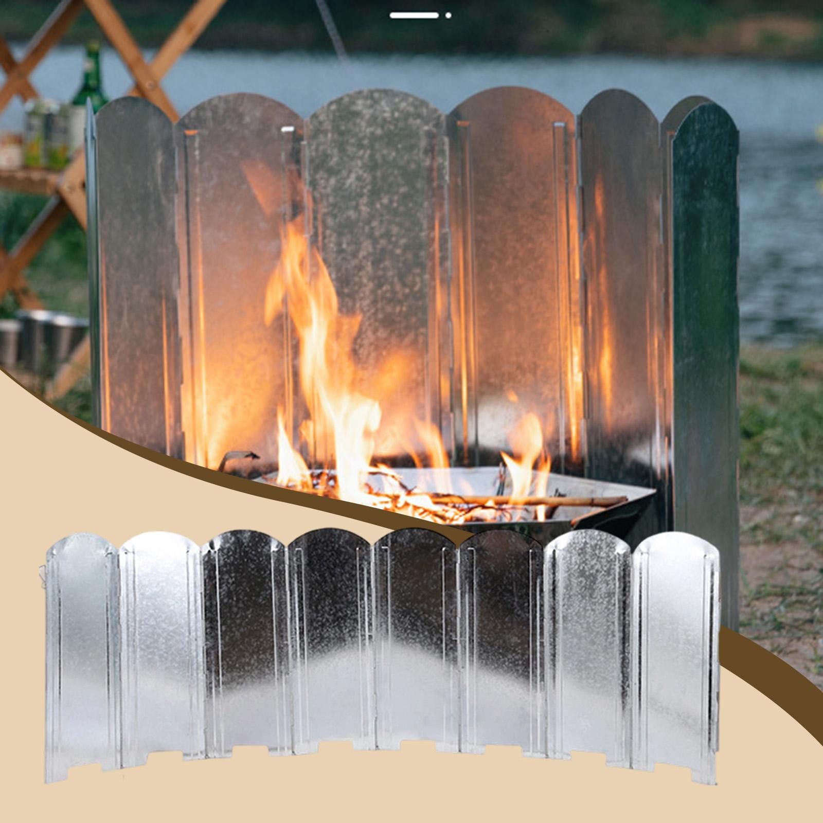 Camping Cooking Wind Blocker - Paravento per Fornelli da Campeggio, Barriera