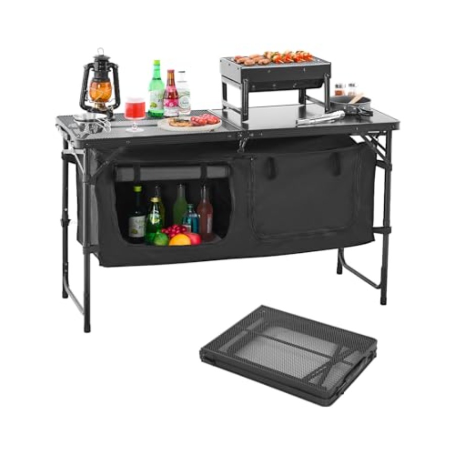 Camping Cooking - Tavolo da Cucina da Campeggio, Tavolo