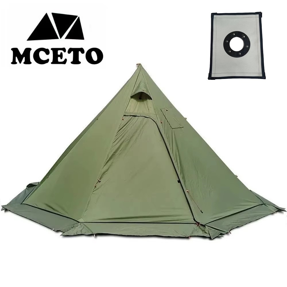 Camping Cooking Tent - Nuova tenda piramidale con gonna da