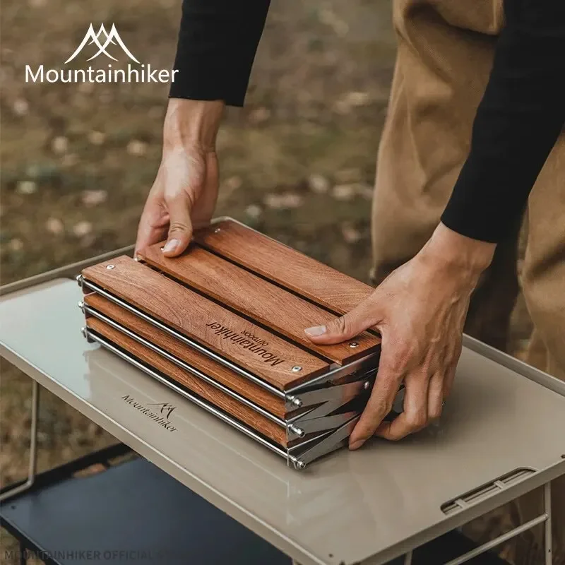 MOUNTAINHIKER Scaffale a Tre L - Camping Cooking Table Foldable recensione e prezzo