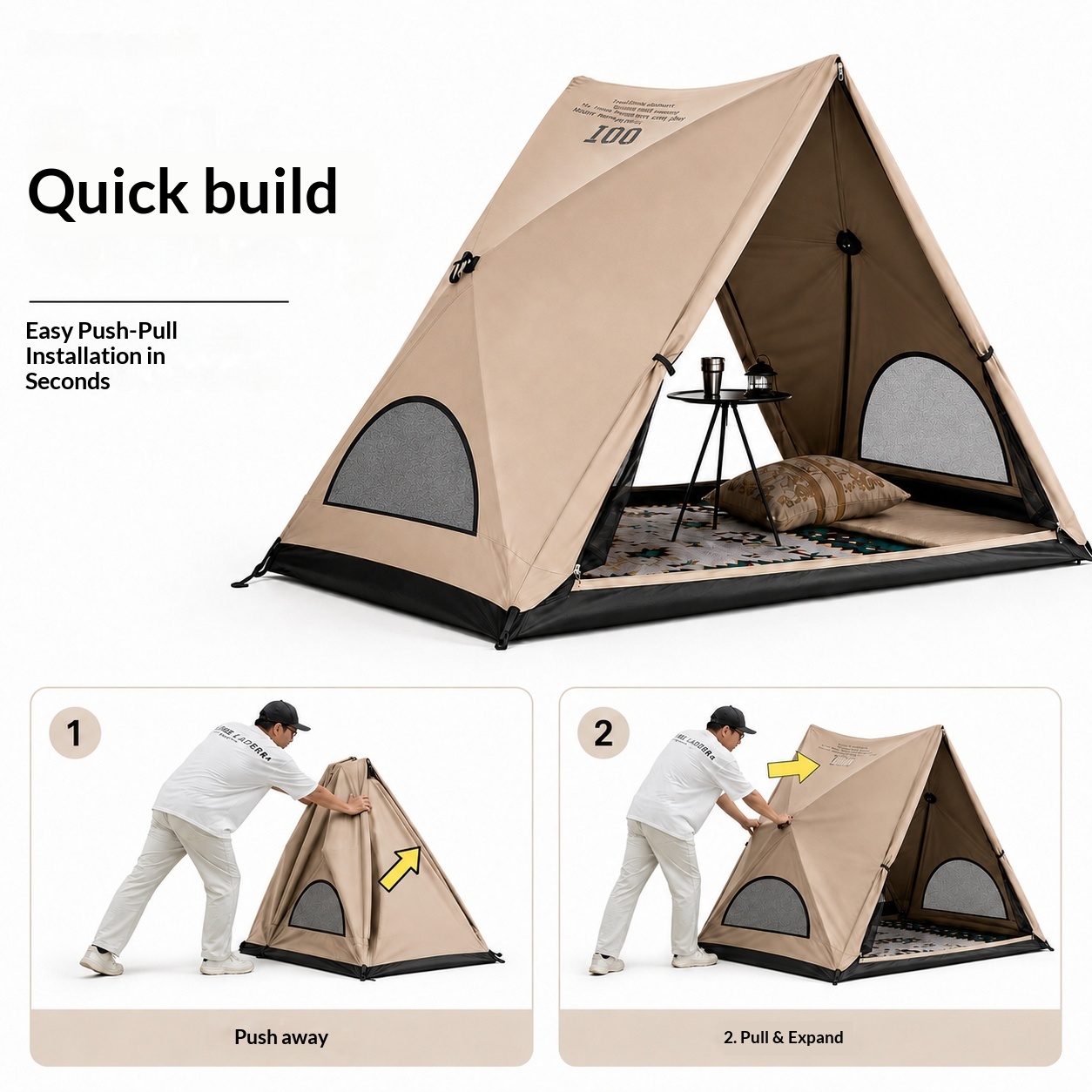 Tenda Triangolare Automatica,  - Camping Cooking Tent recensione e prezzo