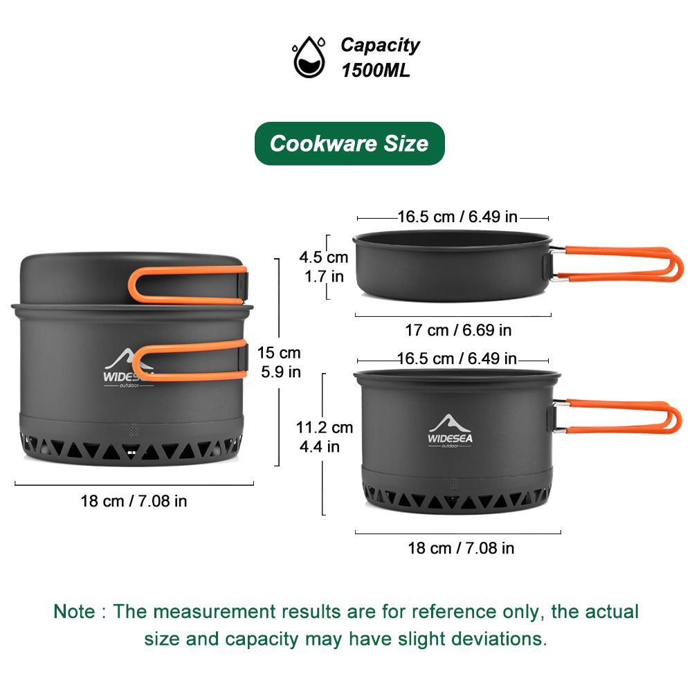 Stoviglie da campeggio Set di  - Camping Cooking Can recensione e prezzo