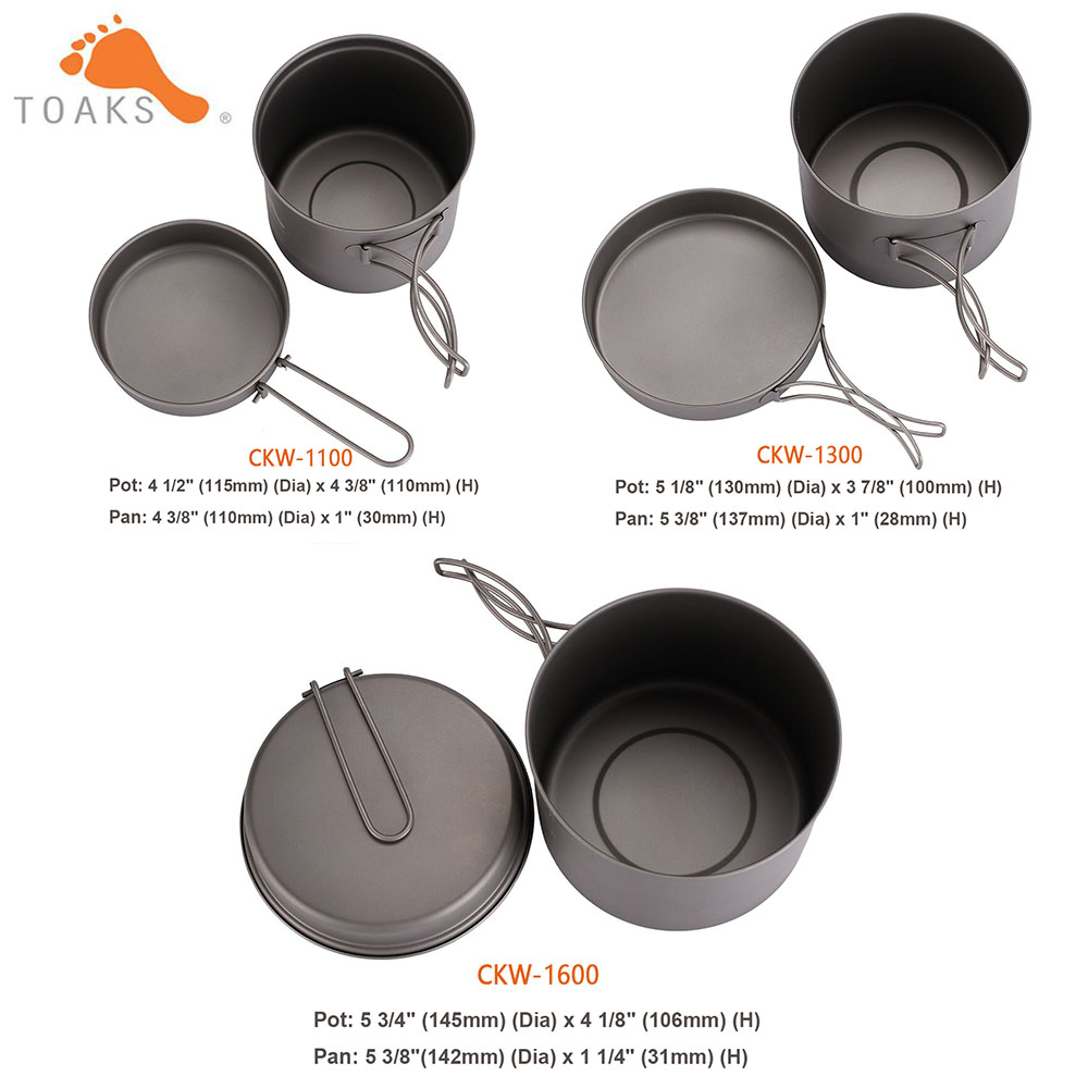 TOAKS Pentolame e Utensili per - Camping Cooking Basket recensione e prezzo