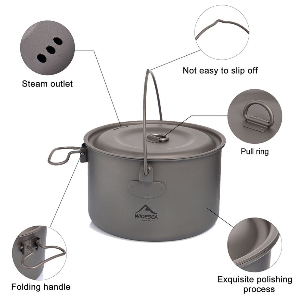 Widesea Stoviglie da campeggio - Camping Cooking Recipes recensione e prezzo