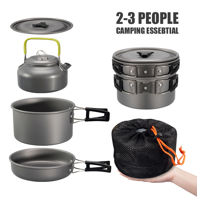 WESTTUNE Kit di pentole da cam - Camping Cooking Can recensione e prezzo