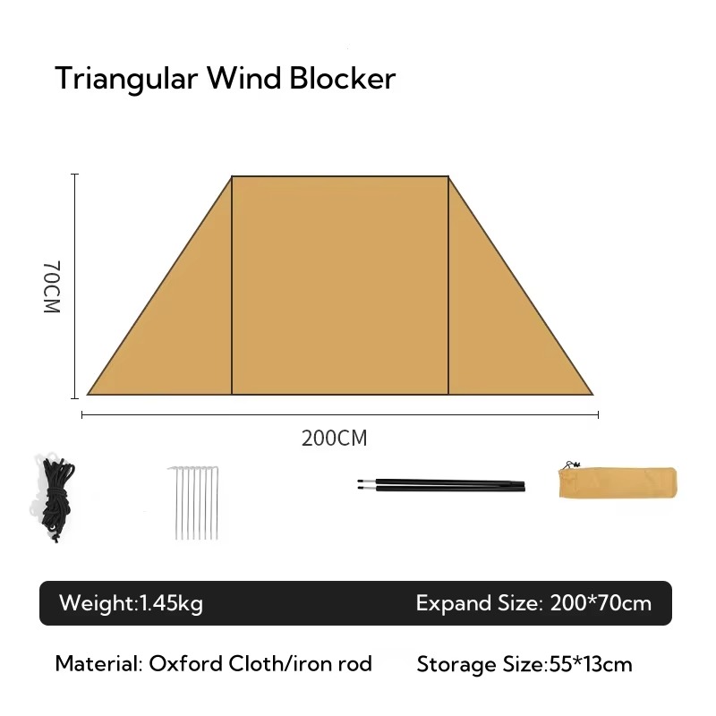 Parabrezza da campeggio Oxford - Camping Cooking Wind Blocker recensione e prezzo