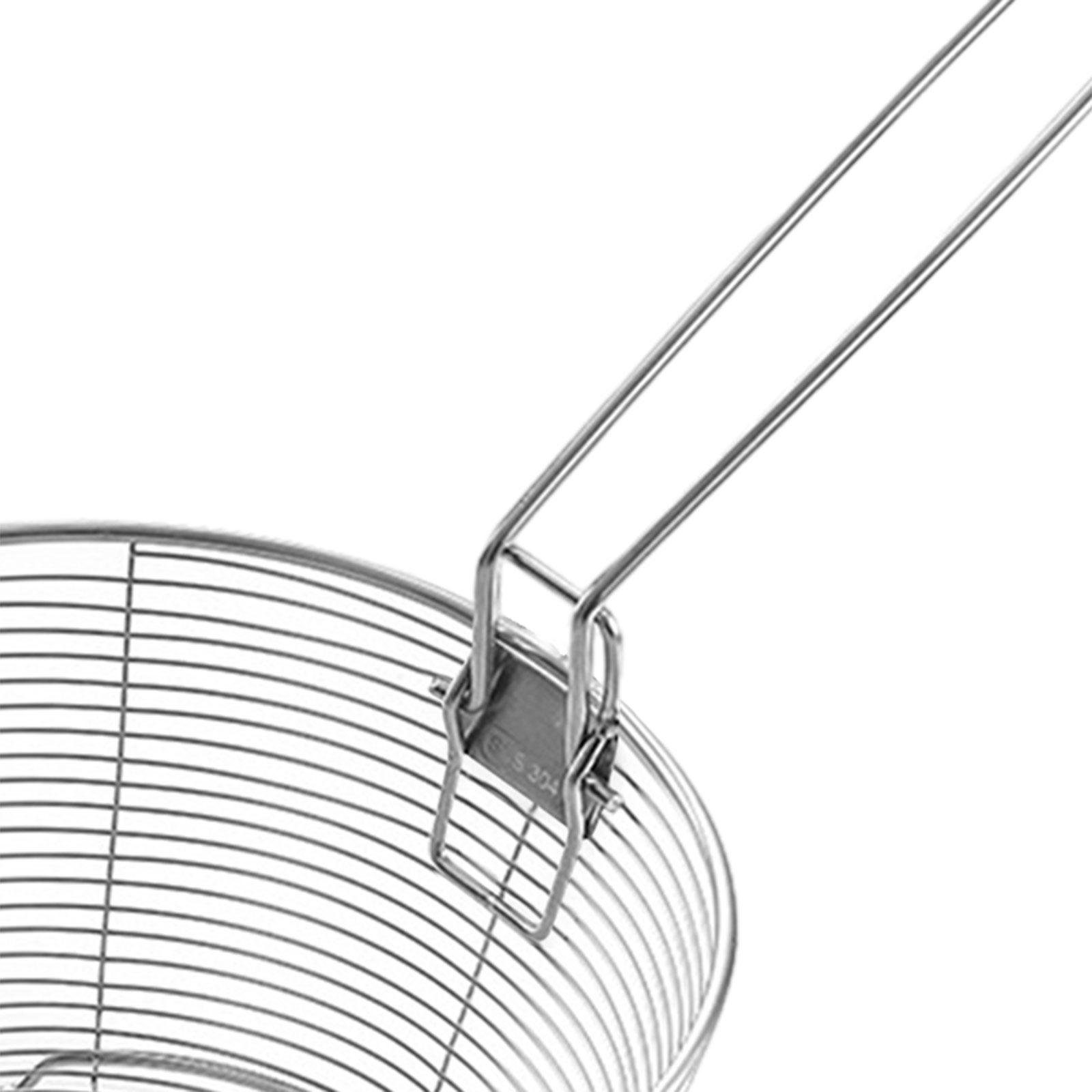 Cestello per friggere in accia - Camping Cooking Basket recensione e prezzo