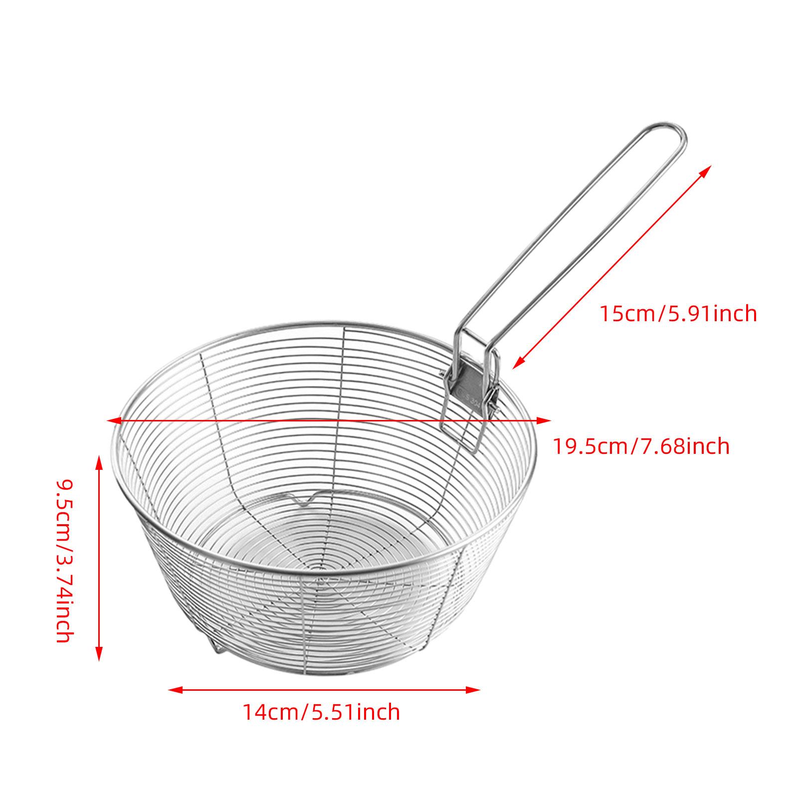 Cestello per friggere in accia - Camping Cooking Basket recensione e prezzo