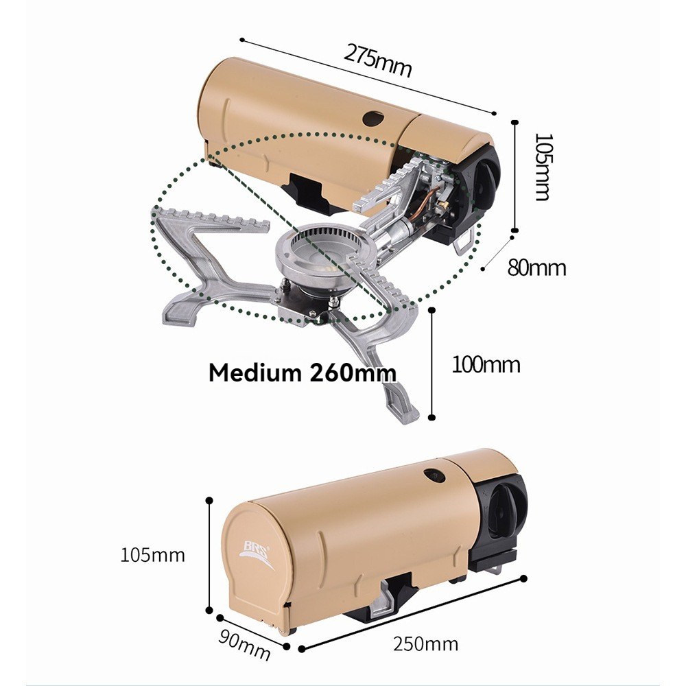 BRS-99 Camping Outdoor Cassett - Camping Cooking Burner recensione e prezzo