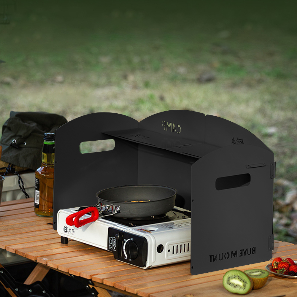 Parabrezza pieghevole per forn - Camping Cooking Windscreen recensione e prezzo