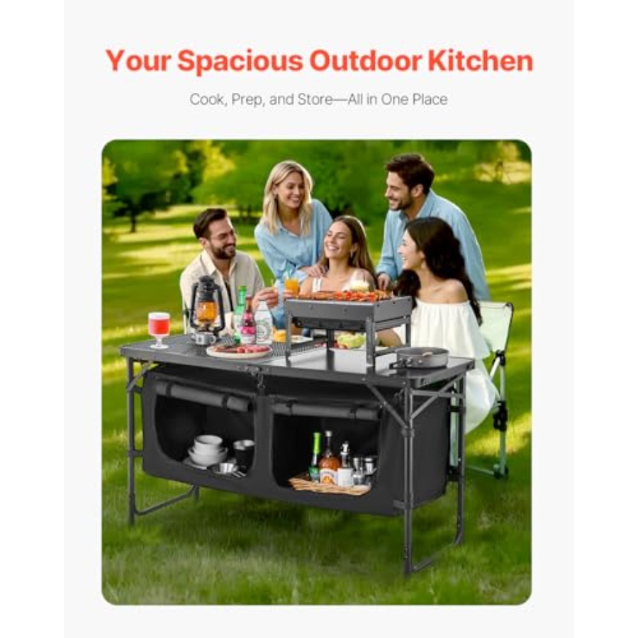 Tavolo da Cucina da Campeggio, - Camping Cooking recensione e prezzo