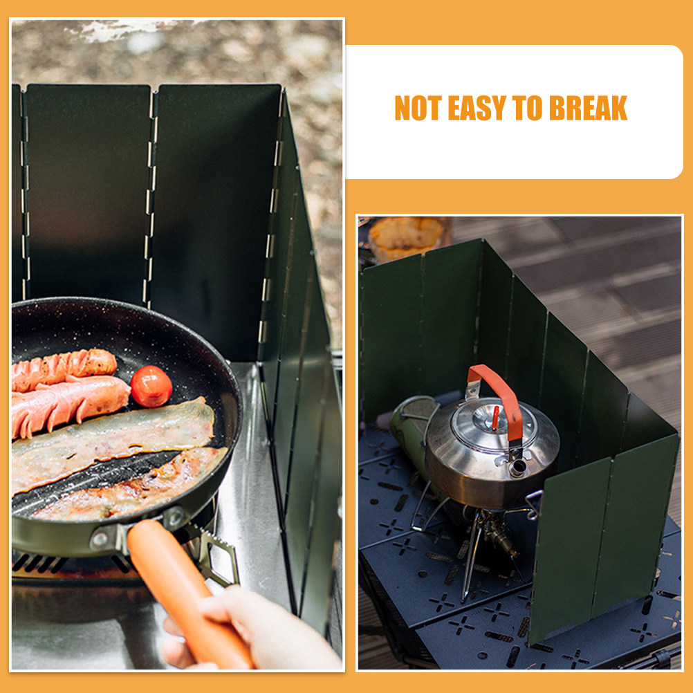 Robusto Paravento Pieghevole p - Camping Cooking Windscreen recensione e prezzo