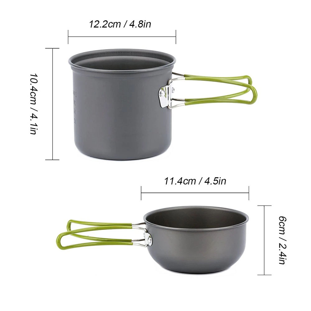 Kit di pentole da campeggio co - Camping Cooking Recipes recensione e prezzo