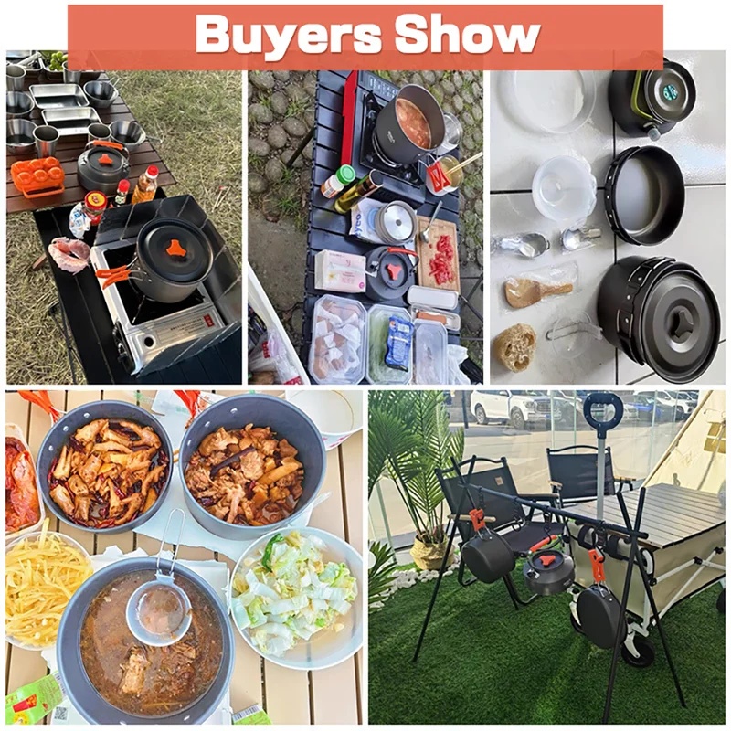 Set da cucina da campeggio, pe - Camping Cooking Recipes recensione e prezzo