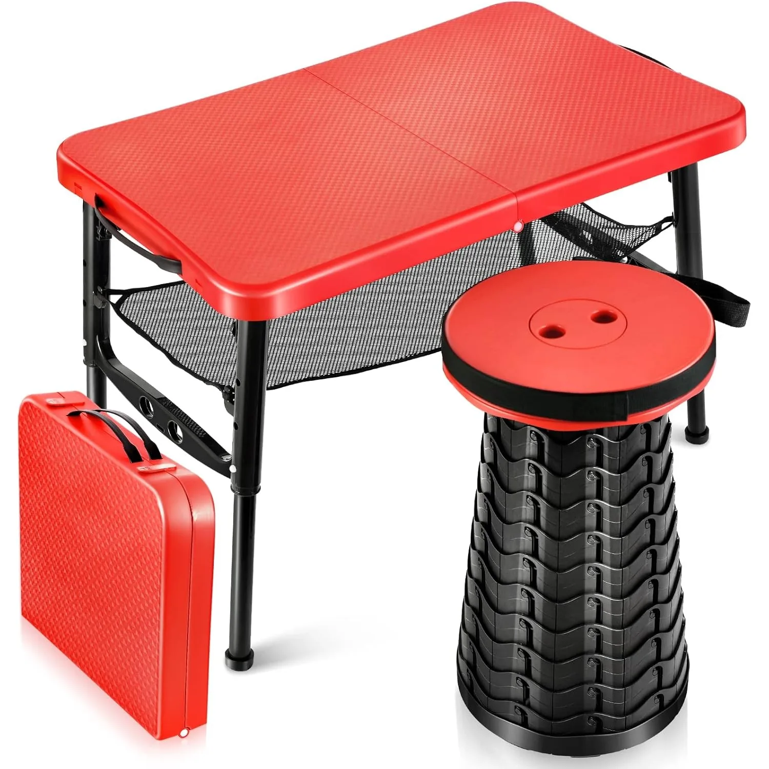 Set tavolo pieghevole e sgabel - Camping Cooking Table Foldable recensione e prezzo